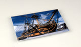 HMS Victory Bow Of Ship Landscape Magnet