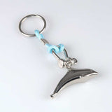 Silver Dolphin Keyring