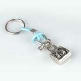 Silver Tackle Block Keyring