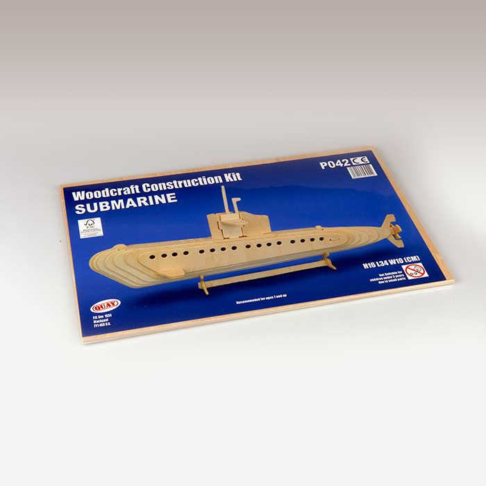 Wooden Model Kit- Submarine